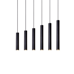 New design Modern LED Pendant Light COB Lamp bar kitchen black chandeliers