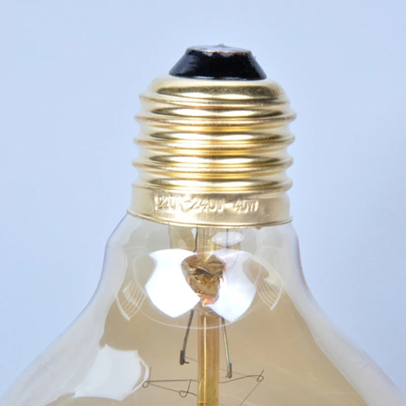 Vintage style incandescent G80 G95 40W  dimmable fixture lamp Edison bulbs with squirrel cage tungsten