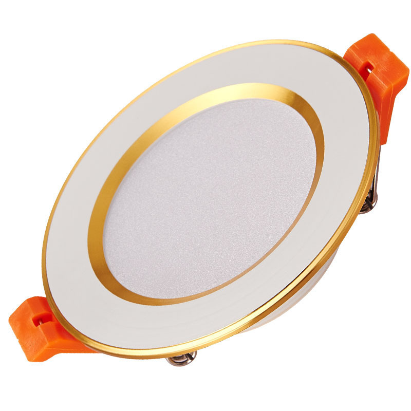 led ceiling panel light 3W small led recessed surface mounted round panel light