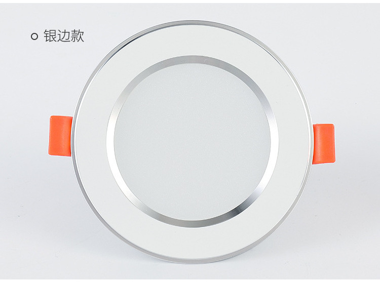 led ceiling panel light 3W small led recessed surface mounted round panel light