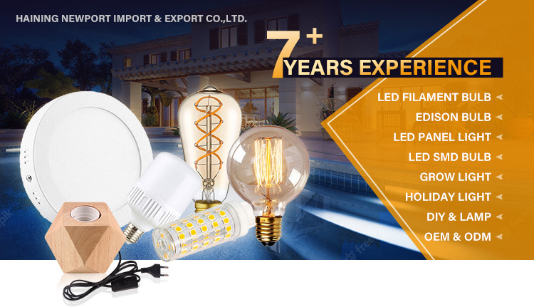 Edison led bulb filament E14 spiral decorative lamp C7 T20 T22 retro small bulb amber clear frosted dimmable  wholesale bulb