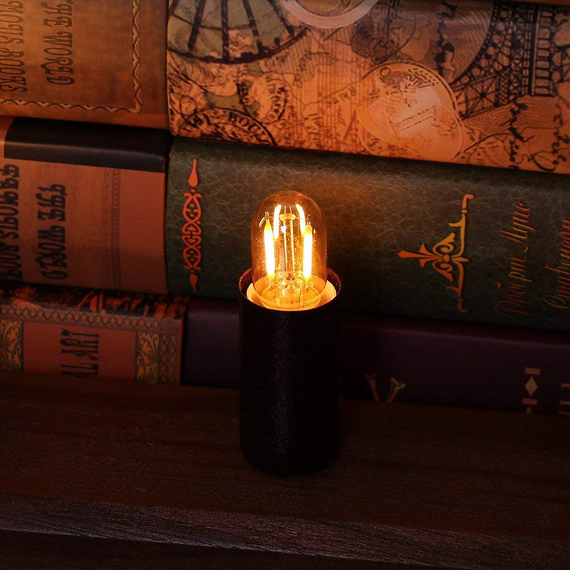 Edison led bulb filament E14 spiral decorative lamp C7 T20 T22 retro small bulb amber clear frosted dimmable  wholesale bulb