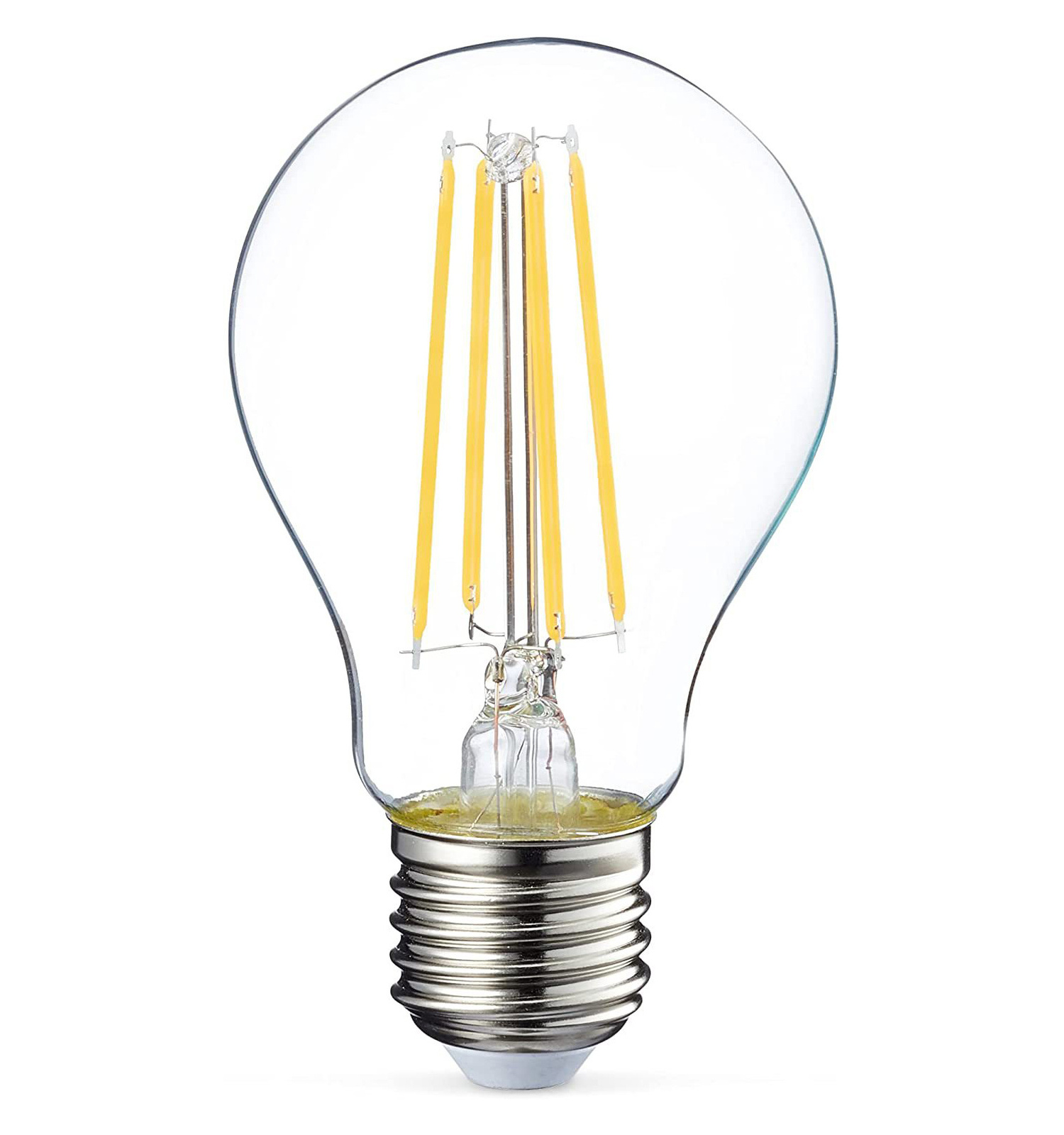 Wholesale Price High Lumens Decorative Led Light bulb, High Quality Dimmable Clear Led Long Filament Bulb A60 A19 2700k