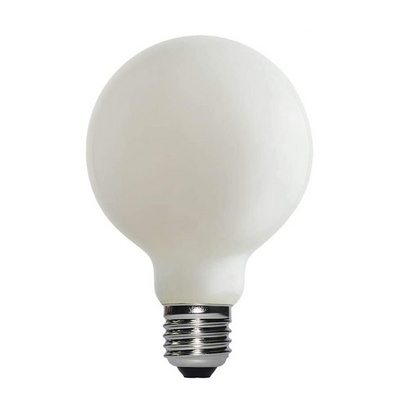 Round shaped Led Edison Filament Bulb E27 Base G80 G95 G125 Led Frosted Globe Light bulb