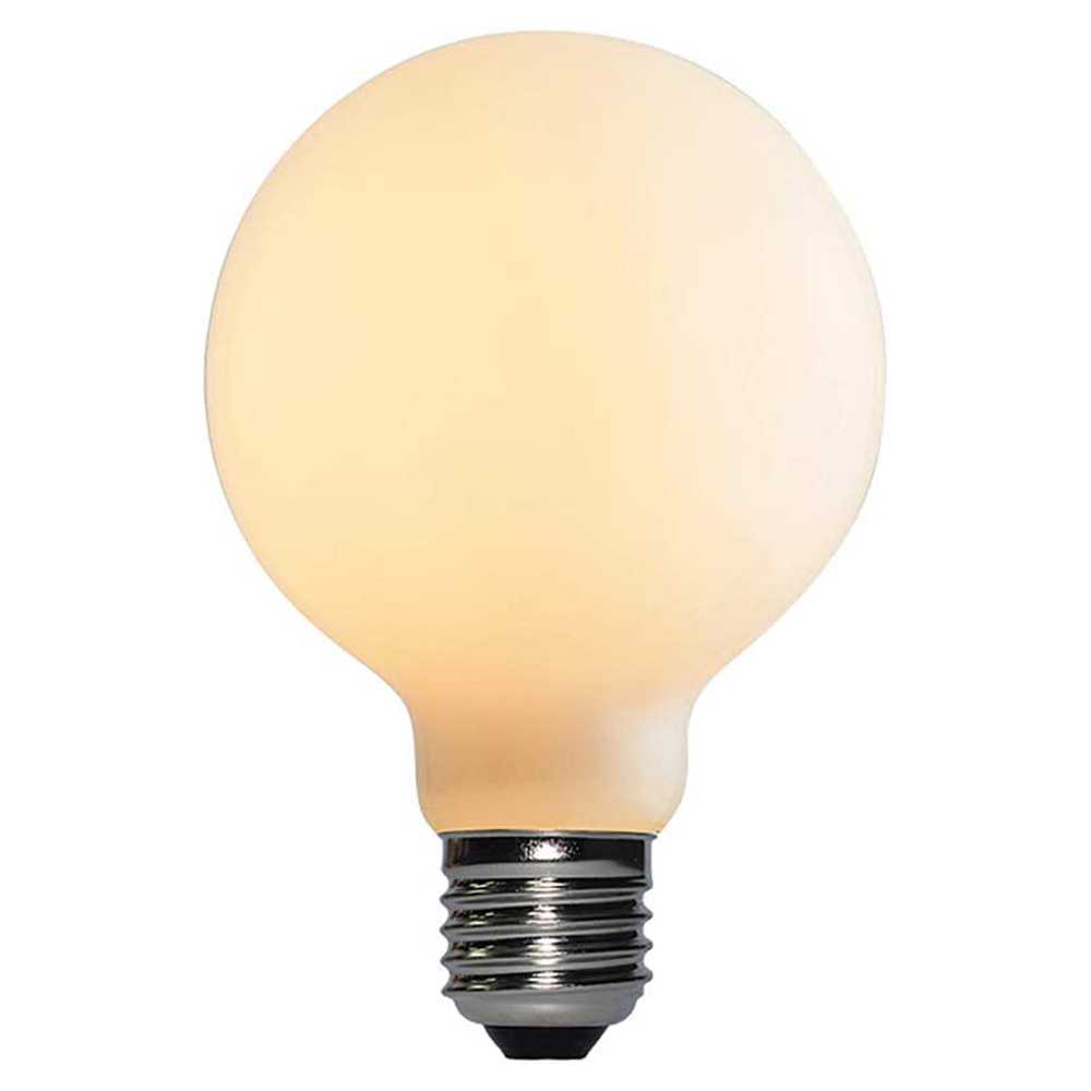 Round shaped Led Edison Filament Bulb E27 Base G80 G95 G125 Led Frosted Globe Light bulb