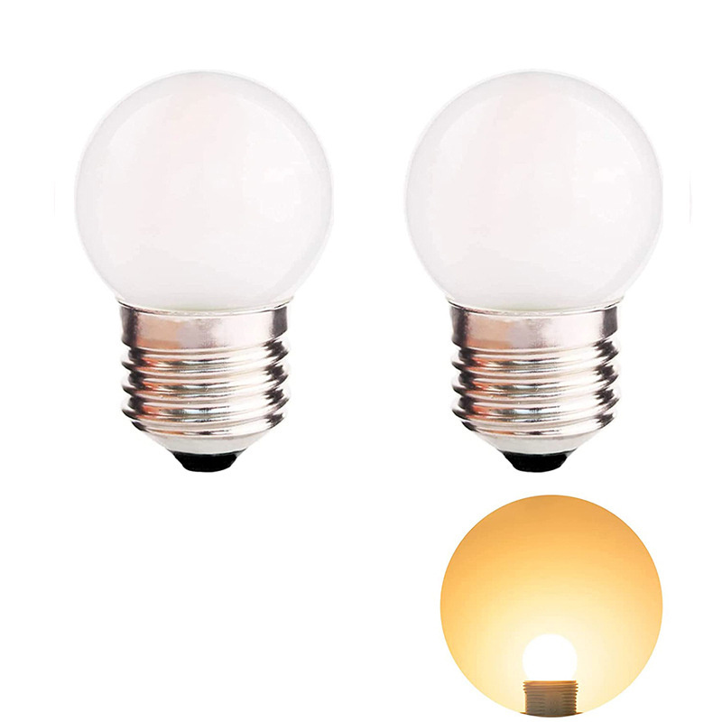 High Quality 85-265V Milky Glass Cover G40 G45 Led Globe bulb Opal white Light Bulb