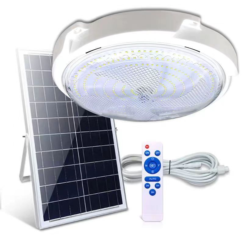 New Design Solar Led Light Waterproof Ip65 Energy Saving Lamp Ceiling Light For Indoor Garden