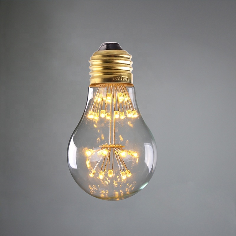 A60 A19 2200k High Lumens Bulk Sell Led Firework Edison Filament Bulb