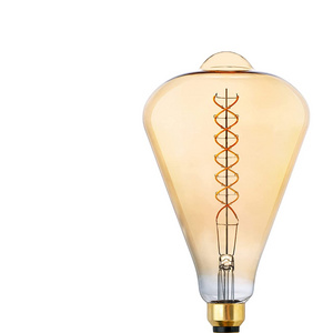 Oversize ST164 Led Vintage Light bulbs Dimmer Spiral 2200K Soft Filament Giant Light bulb special Led bulb