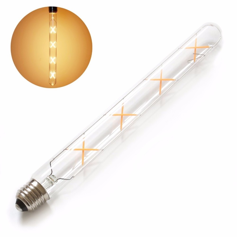 T300 T225 T185 T100 Long tube LED edison bulbs E27 40W 60W Antique filament Light Bulb