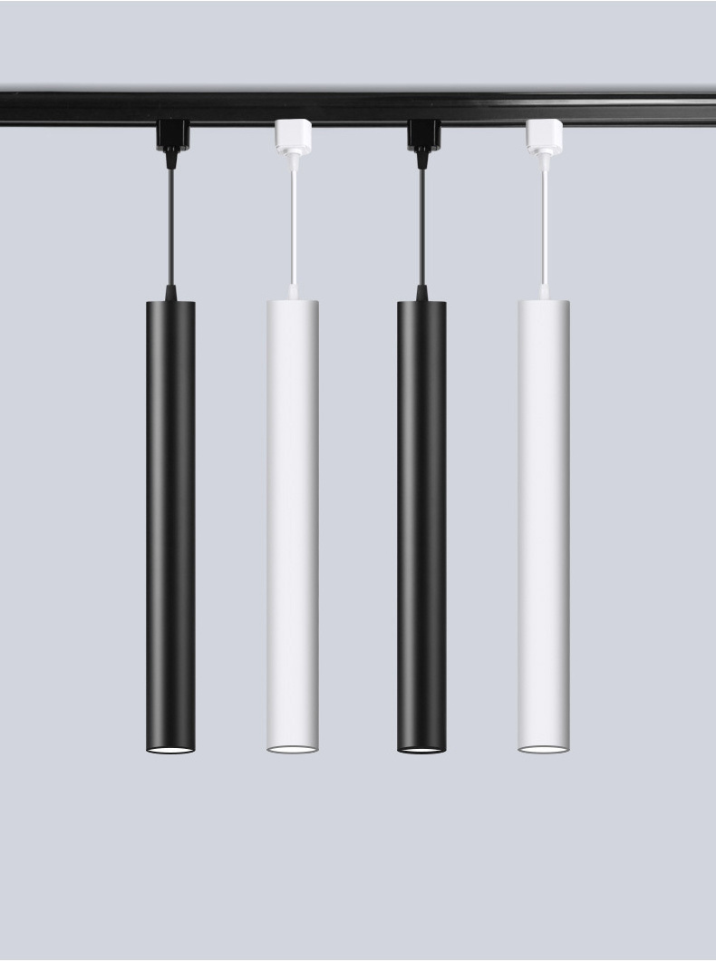 New design Modern LED Pendant Light COB Lamp bar kitchen black chandeliers