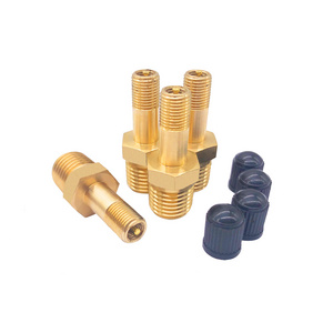 Anti-corrosion Brass 1/4" NPT Tank Valve for Compressed Air Tank/ Fuel Tank