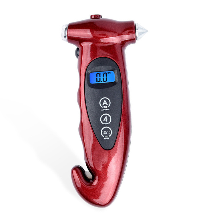 5 in 1 150 PSI 4 Settings  High Accuracy Auto Digital Tire Air Pressure Gauge Monitoring Tools Meter