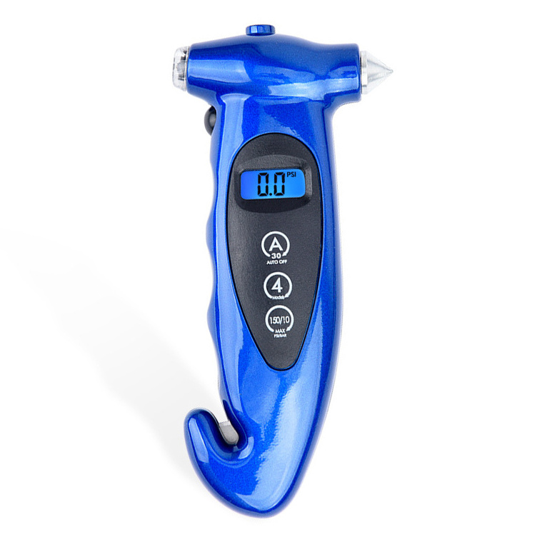 5 in 1 150 PSI 4 Settings  High Accuracy Auto Digital Tire Air Pressure Gauge Monitoring Tools Meter