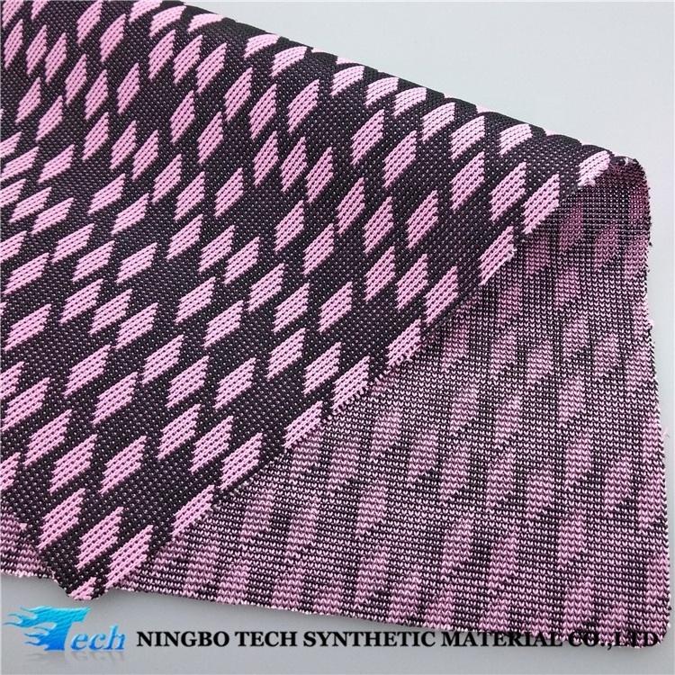 Knitted Fabric  Sports Shoe Material Cheap Flyknit Shoe Upper Fabric