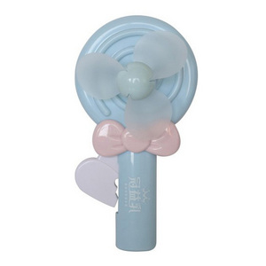 Mini Portable Lollipop Shaped Summer Manual Hand Crank Fan