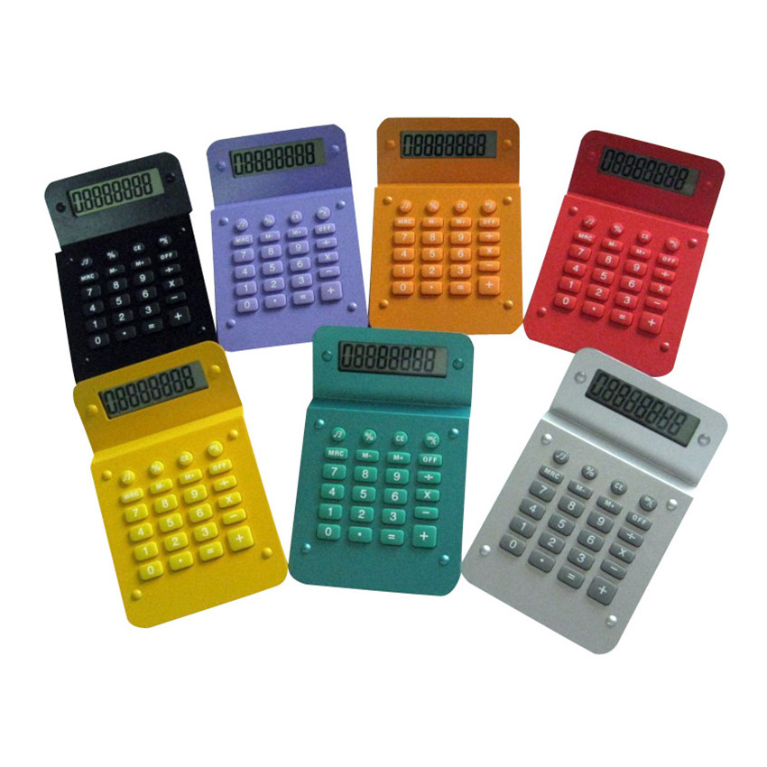 Pocket Gift Calculator Dual Power Desk Calculator