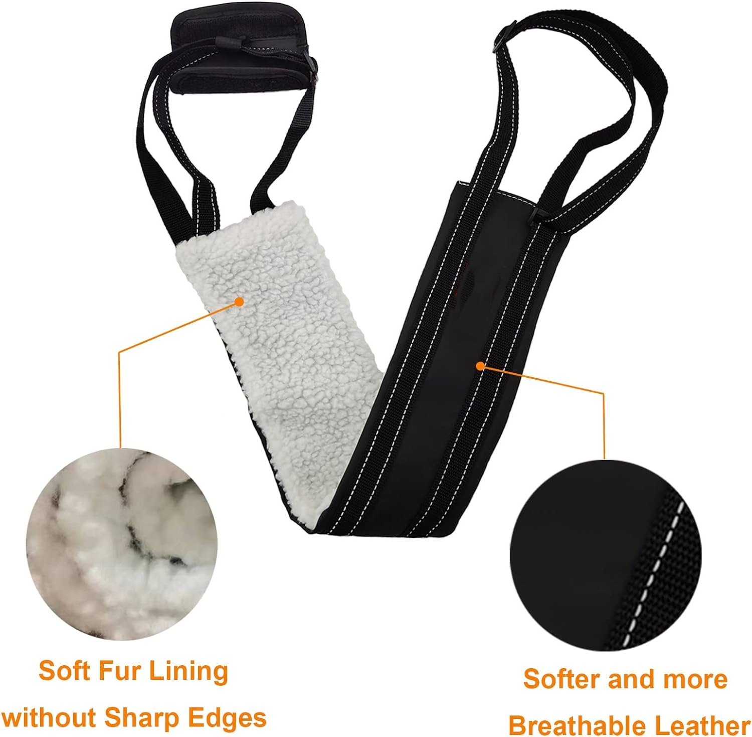 Dog Lift Full Body Support Rehabilitation Harness Carry Sling Dog Rear Hip Leg For Disabled Pets