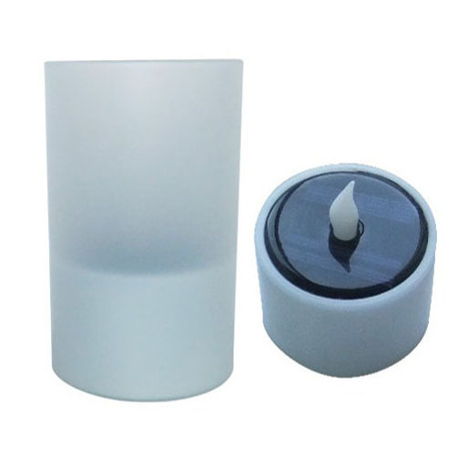 Plastic Electric Tea Light Flameless LED Solar Candle Light