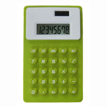 Custom Logo Silicone Scientific Calculator Foldable Pocket Calculator