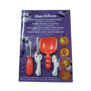 Halloween Pumpkin Carving Tools Knife Cutting Hand Tool Kit With Blister Package