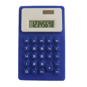 Custom Logo Silicone Scientific Calculator Foldable Pocket Calculator