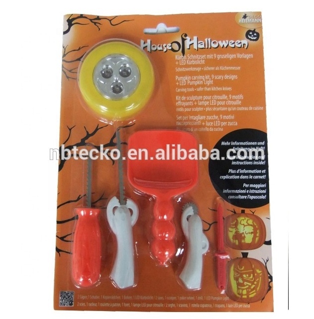 Manufacturer Professional Halloween Deluxe Pumpkin Carving Tool Kits