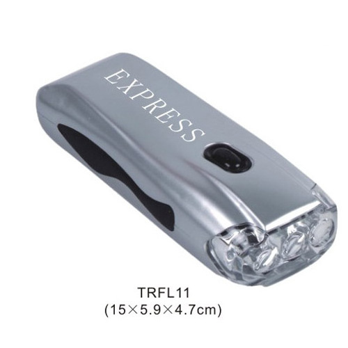 Pocket Size Manual power Hand-Press Rechargeable generation led Dynamo torches flashlight