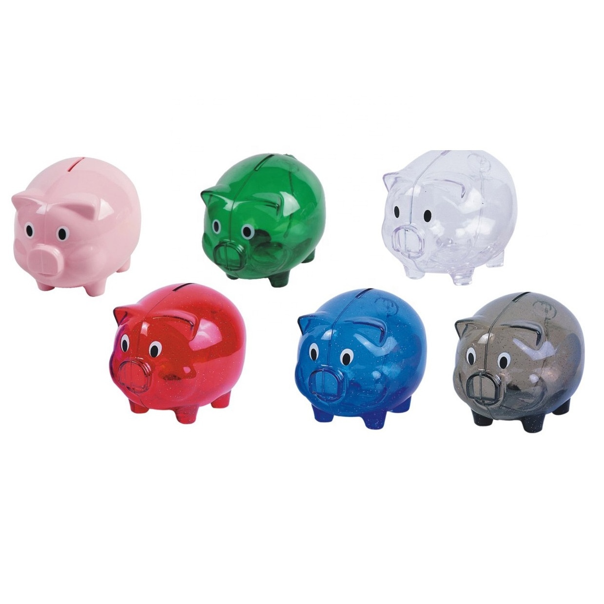 PVC Piggy Coin Bank Digital Electronic counting coins Piggy bank