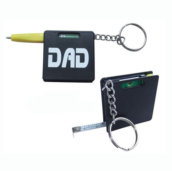 Custom portable small 1 meter Tire shape Tape Measure Ruler with key ring