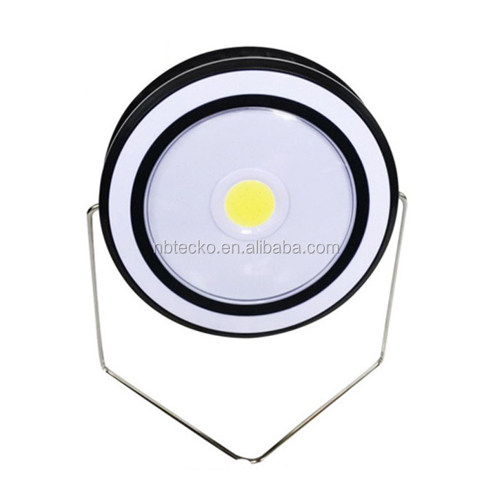 Battery and Solar Outdoor Camping Tent Light Emergency COB Led Square White Light Work light