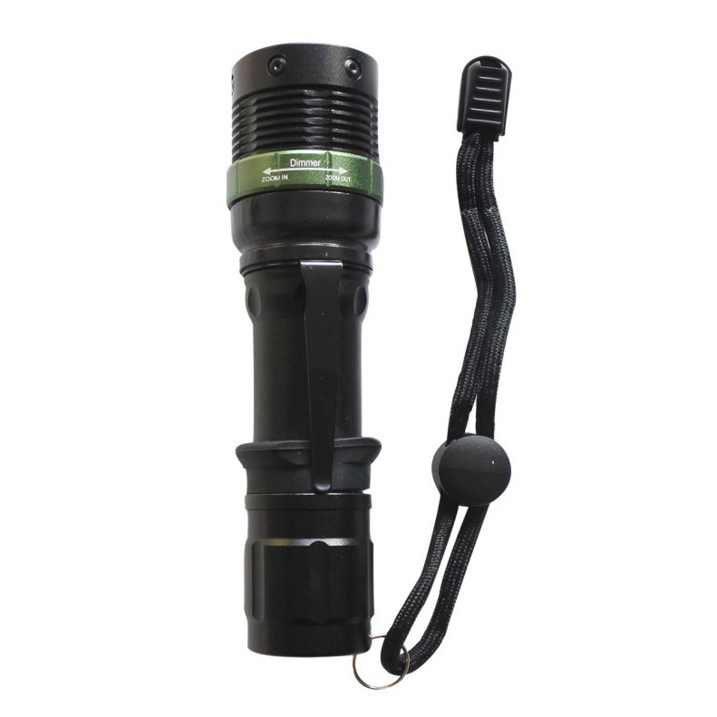 Adjustable Zoomable High Power Camping Flashlight Aluminum Torch