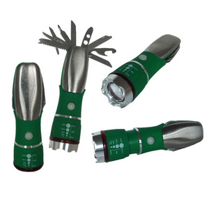 Outdoor Camping Emergency Multi Tools with Flashlight