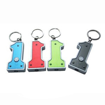 Pocket 2 in 1 Mini LED Flashlight Keychain with Bottle Opener