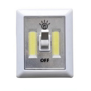 Closets hallways AAA battery power 5w cob switch Wireless magnetic plastic small wall night light