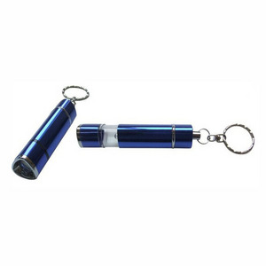 Custom Logo Mini Telescopic LED Torch Aluminum Flashlight Keychain