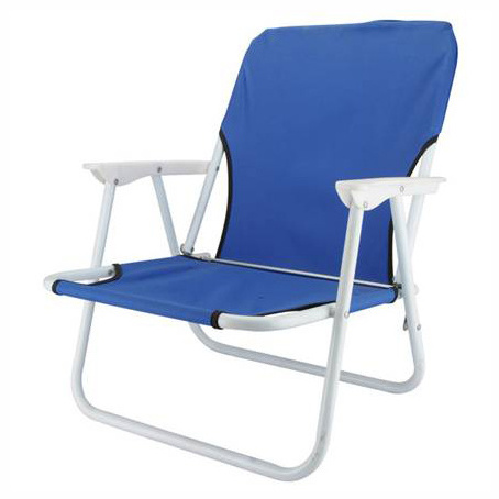 Outdoor Foldable Beach Chair with Sun Shade and Cupholder