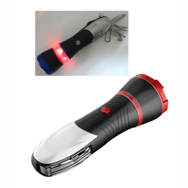 Outdoor Camping Emergency Multi Tools with Flashlight