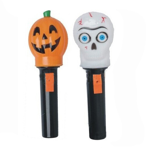 Kids Halloween Pumpkin Flashlight Trick or Treat Handheld Citrouille Torch