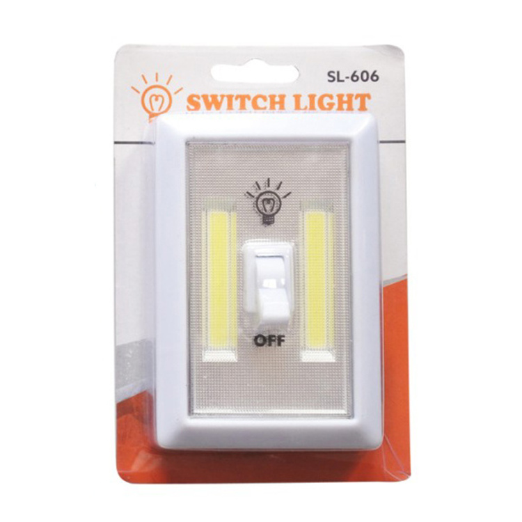 Super Bright Wall Mount Switch Wireless COB Closet Light