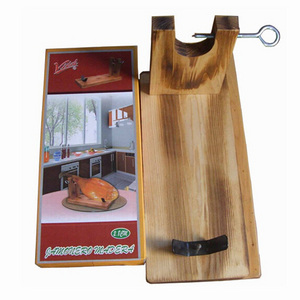 Kitchen 2.8cm Thickness Wooden Spanish Ham Holder Ham Rack