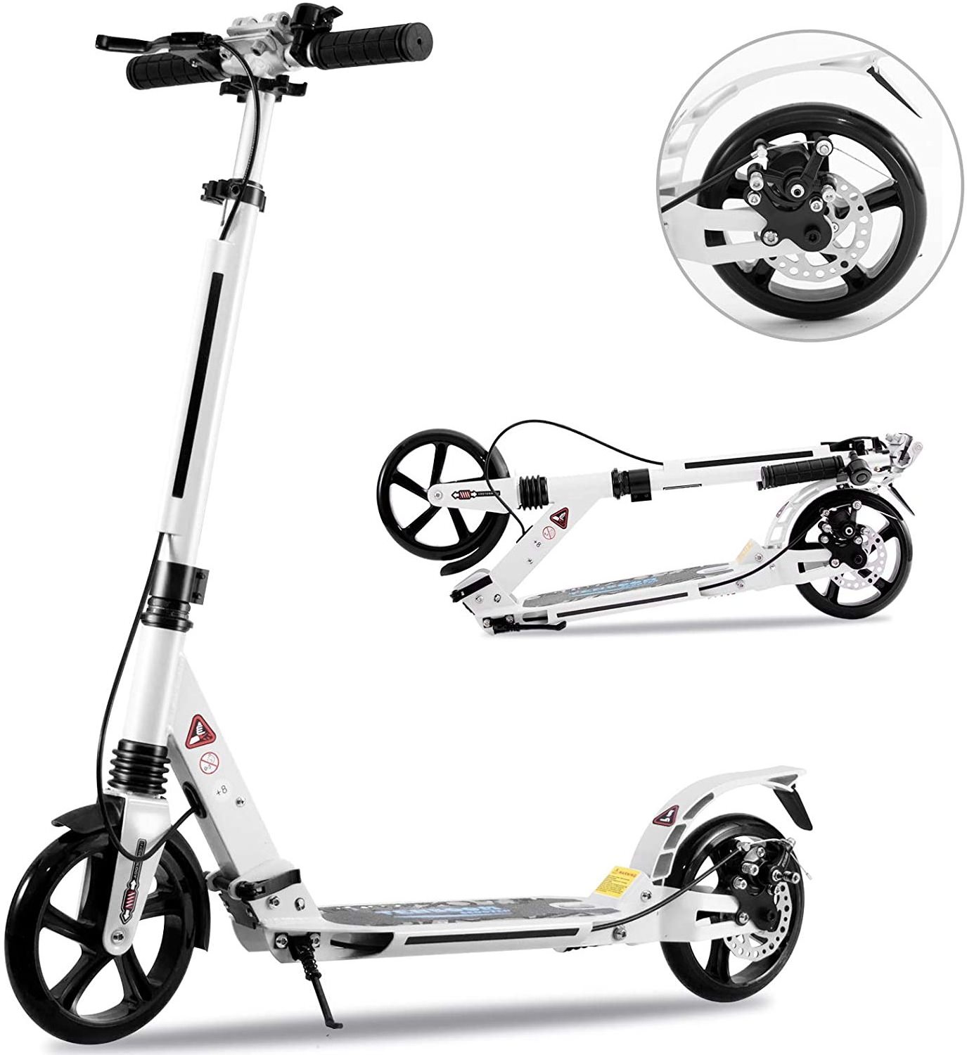 Hand Adjustable Foldable Portable 2 Wheel Scooter For Teens Adults/ Kick Scooters Foot Scooters For Adults