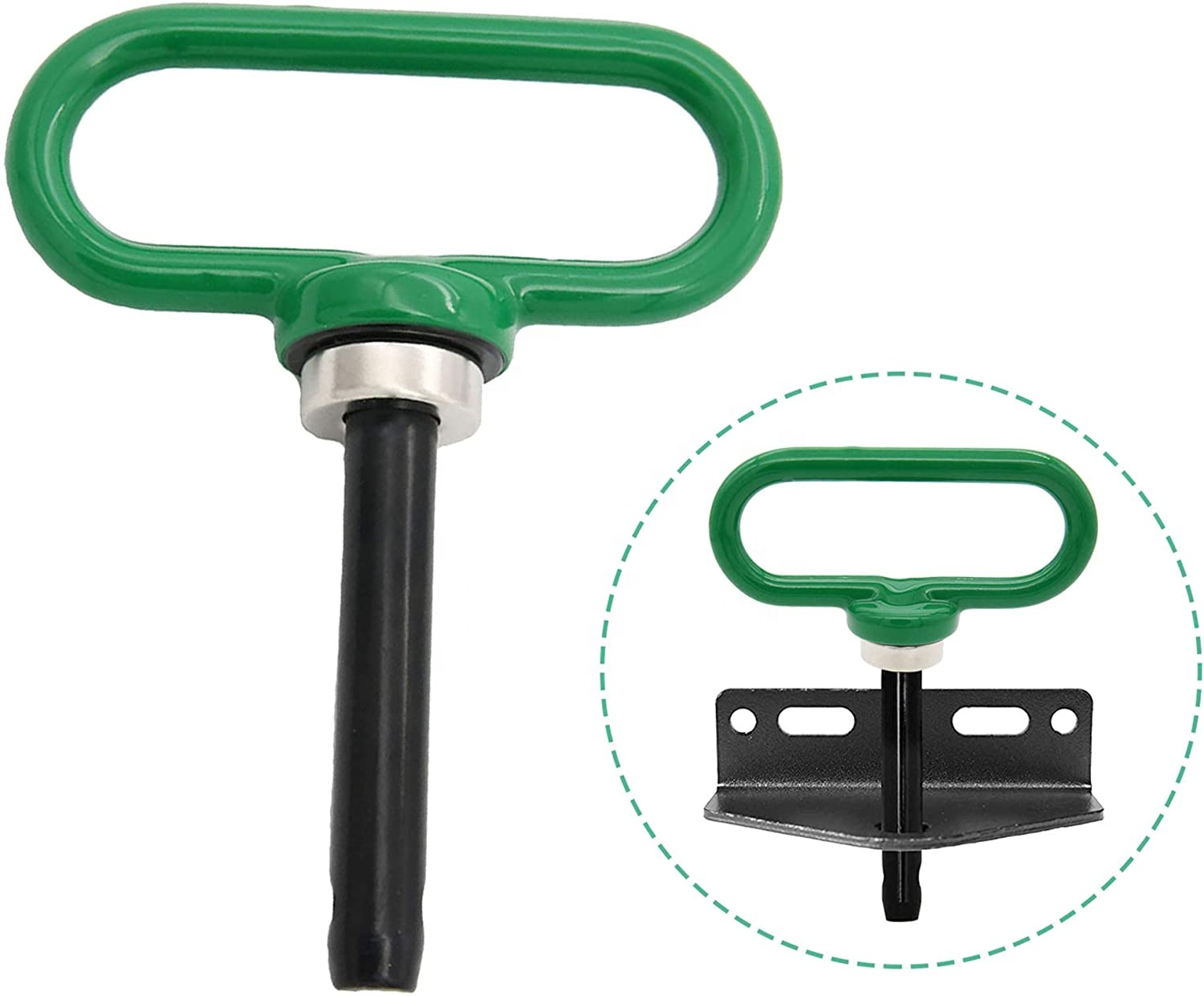 Magnetic Hitch Pin - Lawn Mower Trailer Hitch Pins