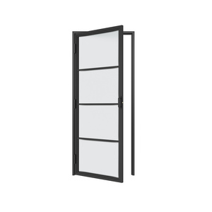 Steel Framed Swing Glass Door metal framed door with glass and steel frame