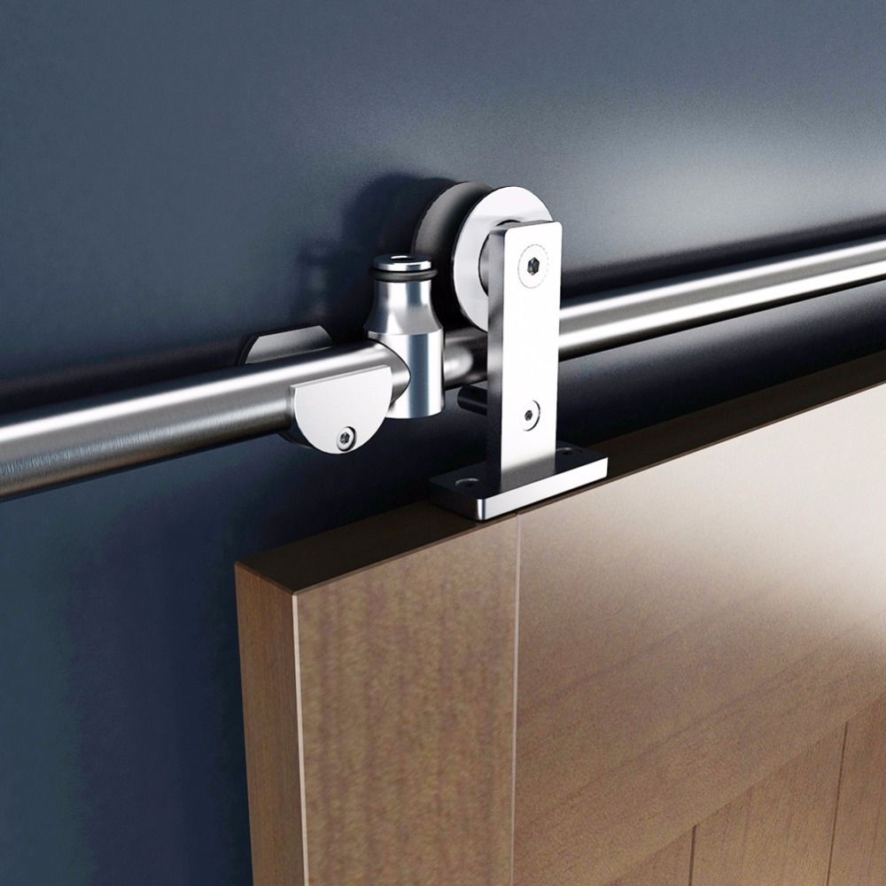 Mount Sliding hardware Barn Door Stopper Stainless Steel Accessories