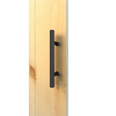 Barn Door Handle Black Solid Steel Gate Handle, Pull for Sliding Barn Doors Gates Garages Sheds