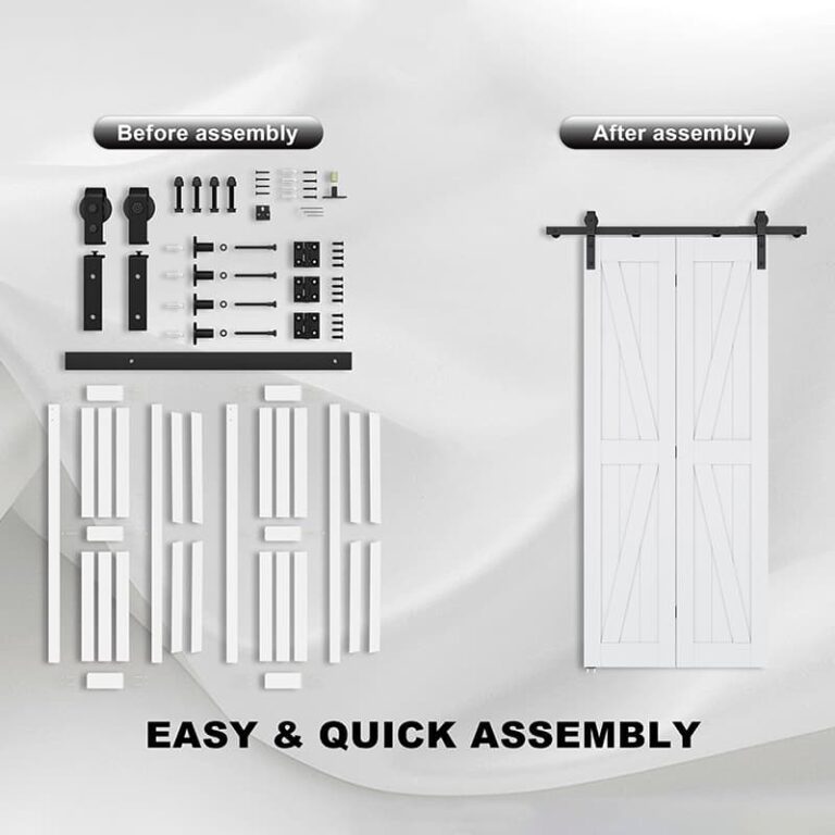 Bi Fold Barn Doors Manufacture Wood With Hardware Included