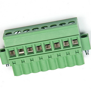 5.08mm Pitch  Pluggable Terminal Block with Fix Ear  5.08mm Pitch 300V 15A  XS2ESDK-5.08  KF2EDGKAM-5.08