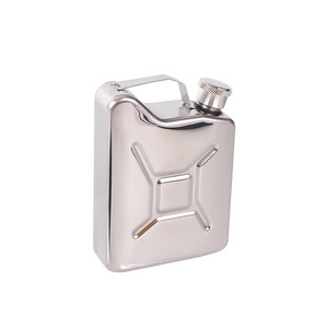 High Quality Portable 5oz Stainless Steel Small Liquor Alcohol Bottle Jerry Can Hip Flask