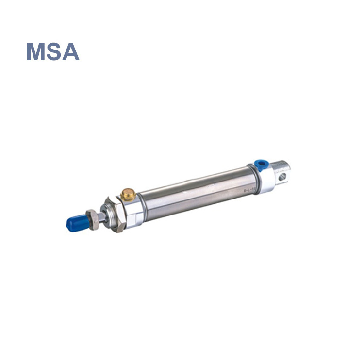 Pneumatic MA model Stainless steel cylinder MA16 20 25 32 40  custom stroke available double acting cylinder